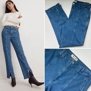 Madewell The Perfect Vintage Jean in Medium Indigo Wash: Seamed Edition